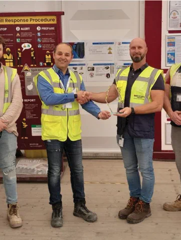 Brogan Group awarded Sustainability Contractor of the month in Dublin